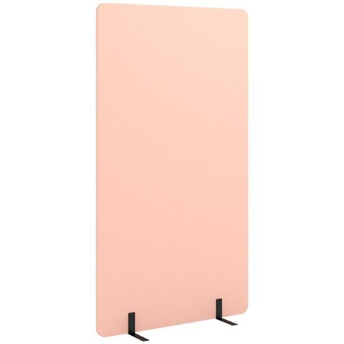 Boyd Visuals Freestanding Partition Screen 1 Panel 1000x1800mm Blush Pink
