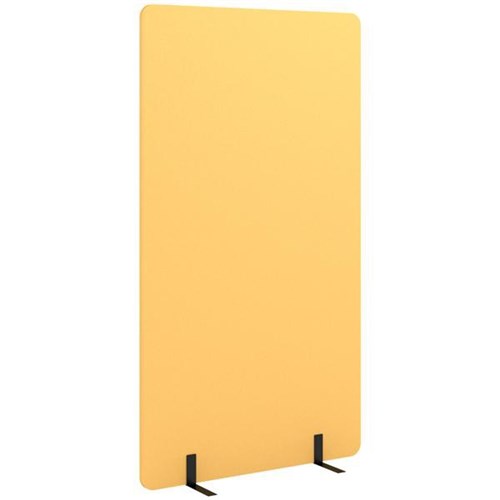 Boyd Visuals Freestanding Partition Screen 1 Panel 1000x1800mm Mustard

