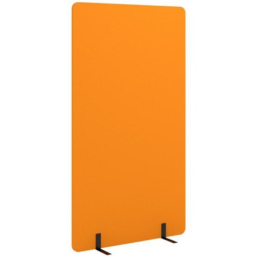 Boyd Visuals Freestanding Partition Screen 1 Panel 1000x1800mm Orange