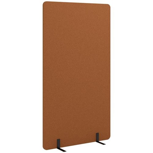 Boyd Visuals Freestanding Partition Screen 1 Panel 1000x1800mm Rust