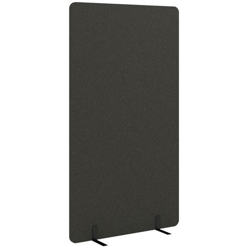 Boyd Visuals Freestanding Partition Screen 1 Panel 1000x1800mm Sesame Grey