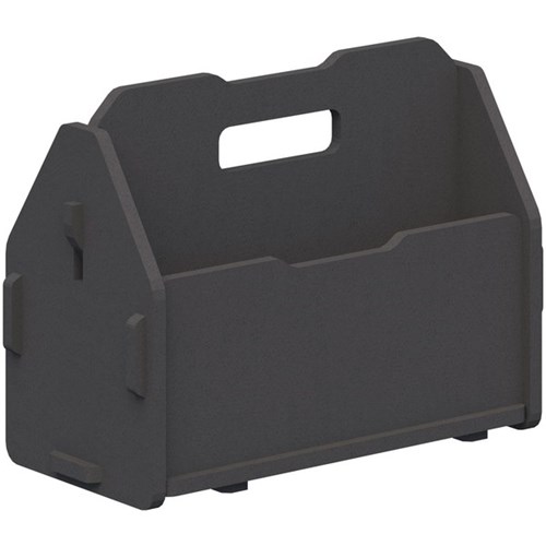 Fiord Acoustic Locker Caddy Charcoal Grey