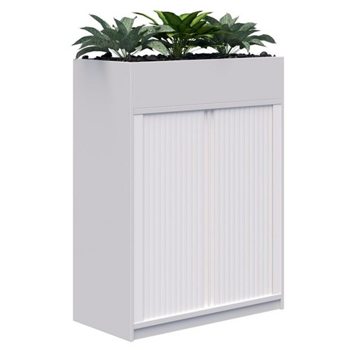 Fiord Planter Tambour Non Locking 1200x900mm Snow