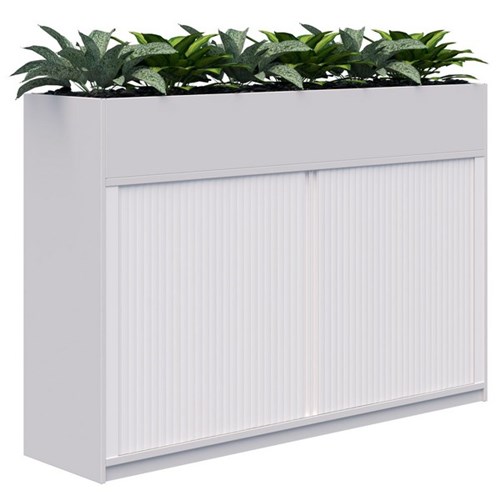 Fiord Planter Tambour Non Locking 1200x1800mm Snow