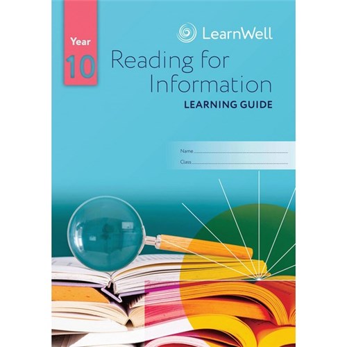 LearnWell Year 10 Reading for Information Learning Guide 9781988586533