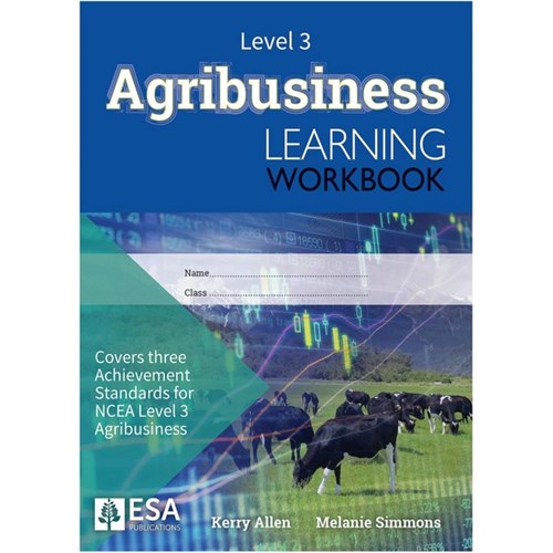 ESA Agribusiness Learning Workbook NCEA Level 3 9781990038969