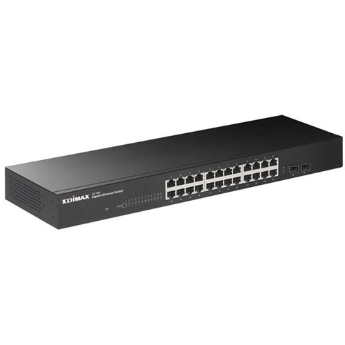 Edimax GS-1026V3 24-Port Gigabit Network Switch with 2 SFP Ports