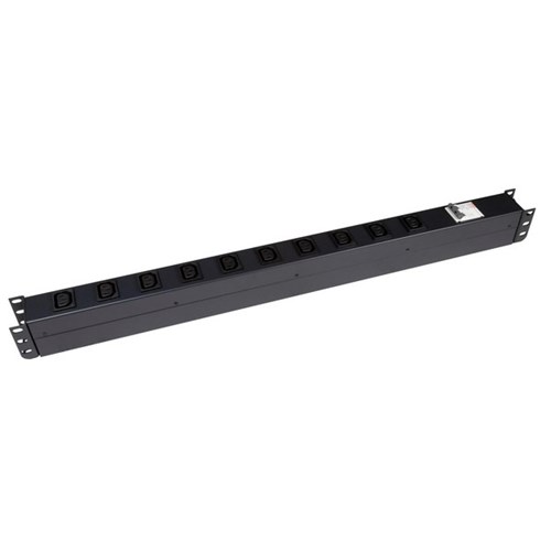 Dynamix 10 Outlet Vertical Power Rail (10A IEC C13) 10 Amp