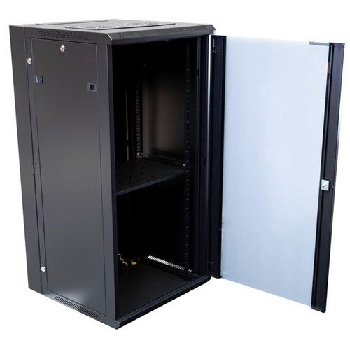 Dynamix 24RU Deep Universal Swing Wall Mount Cabinet 600mm Black