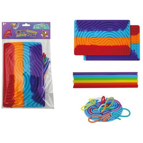 Sensory Activity Board Rectangle Rainbow