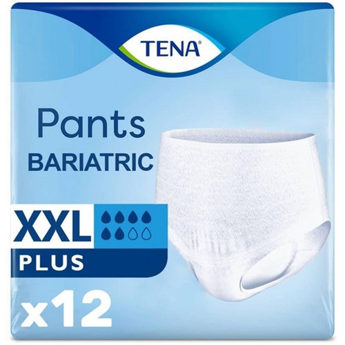 TENA ProSkin Continence Pants Plus Unisex XXL, Carton of 4 Packs of 12