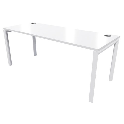 Novah Workstation Desk 1500x700mm White/White
