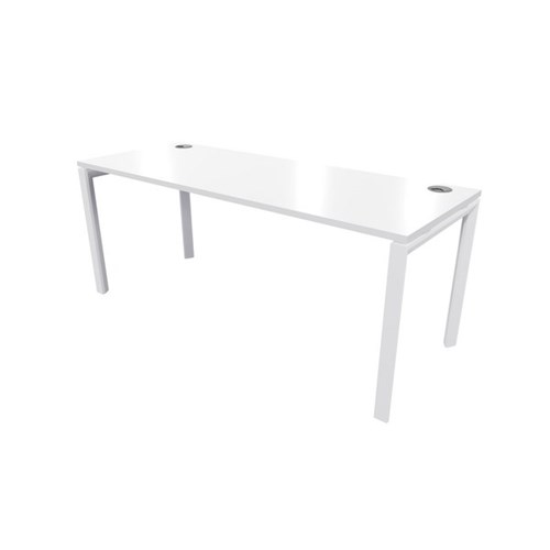 Novah Workstation Desk 1500x800mm White/White