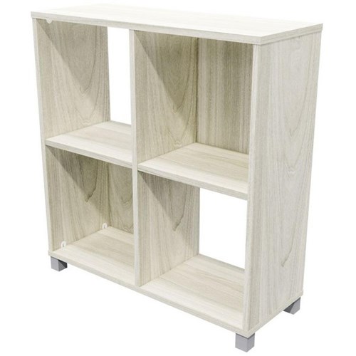 4 Cube Cubby Hole Storage Unit 800x850mm Coastal Elm