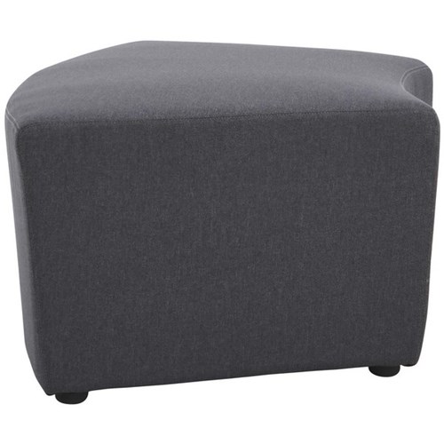 Konfurb Arco Series Curved Ottoman Graphite