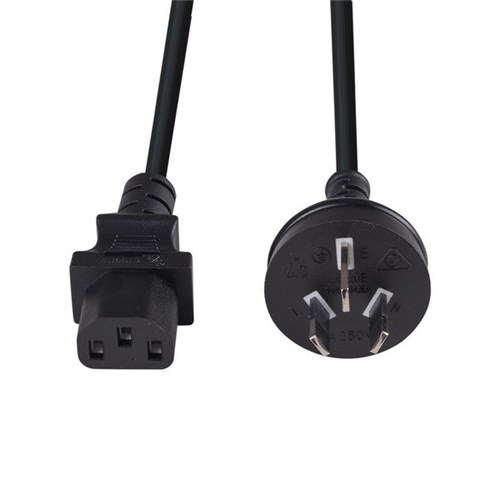 Dynamix Power Cord 3 Pin Plug to IEC C13 Female Plug 10A 0.75m