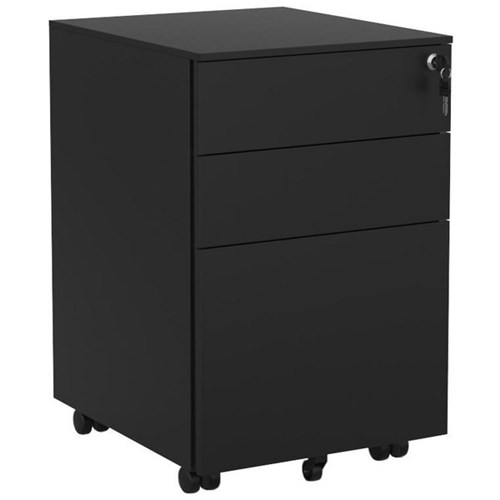 Boost Lockable Metal Mobile 390x600mm Black