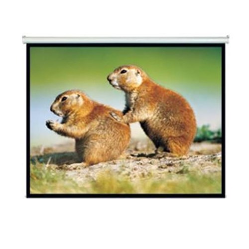 Brateck Projector Screen Manual Self Locking 150 Inches Matte Finish