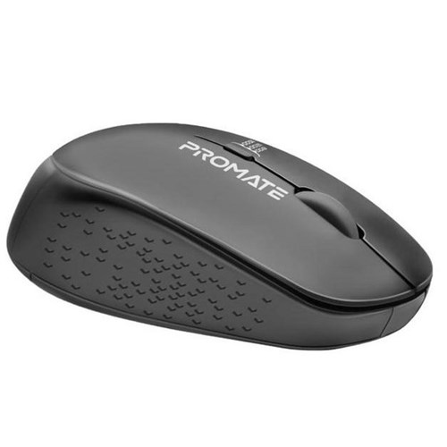 Promate Ergonomic Wireless Mouse 1600 DPI Black