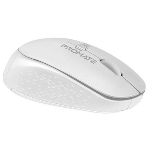 Promate Ergonomic Wireless Mouse 1600 DPI White