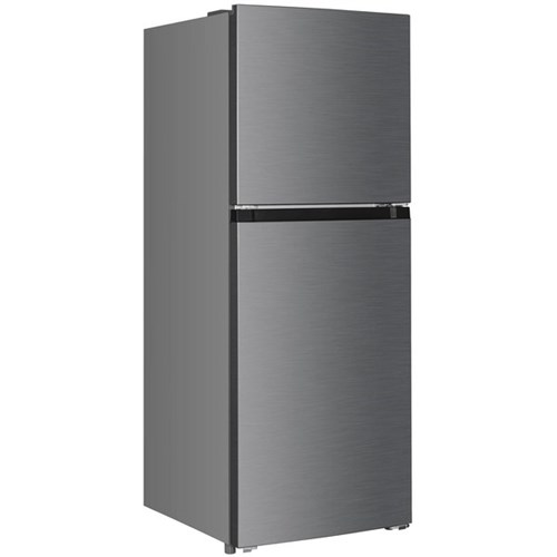 Robinhood Top Mount Fridge Freezer 197L Stainless Steel