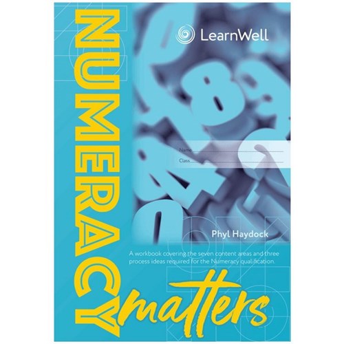 LearnWell Year 11 Numeracy Matters Workbook 9781990015151