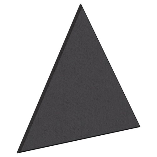 Fiord12 Acoustic Wall Tile Triangle 600x600mm Charcoal Grey