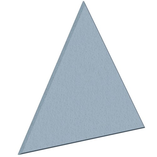 Fiord12 Acoustic Wall Tile Triangle 300x300mm Pacific Blue