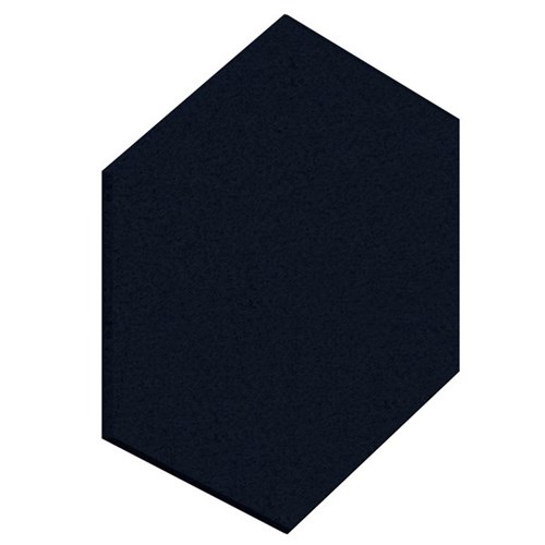 Fiord12 Acoustic Wall Tile Hexagon 600x520mm Dark Blue