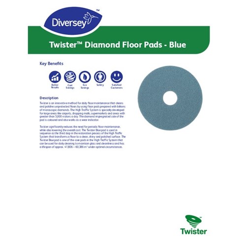 Twister Diamond Floor Pads 14