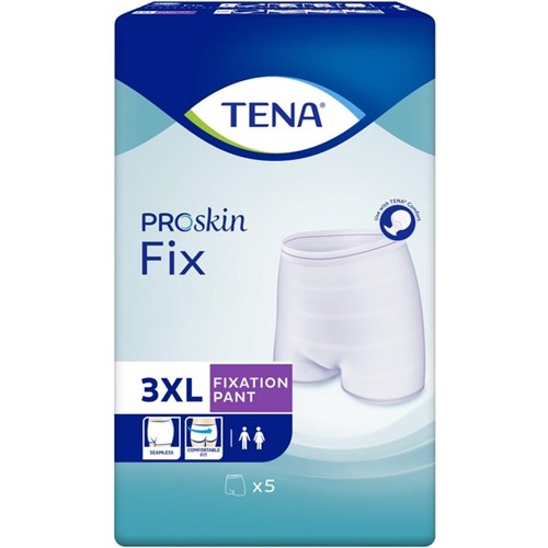 TENA ProSkin Continence Pants Fix Unisex 3XL, Pack of 5