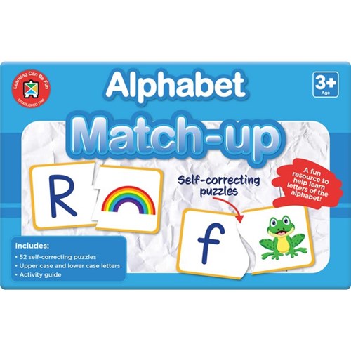 Learning Can Be Fun Alphabet Match-up