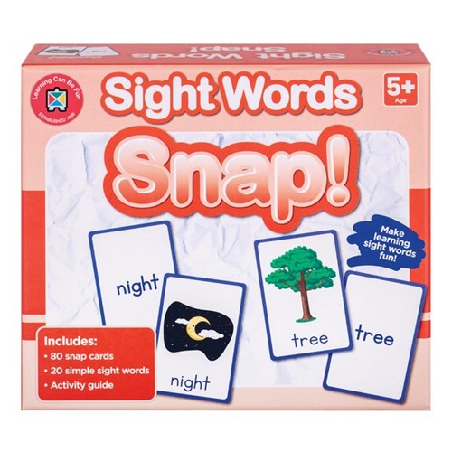 Learning Can Be Fun Sight Words Snap