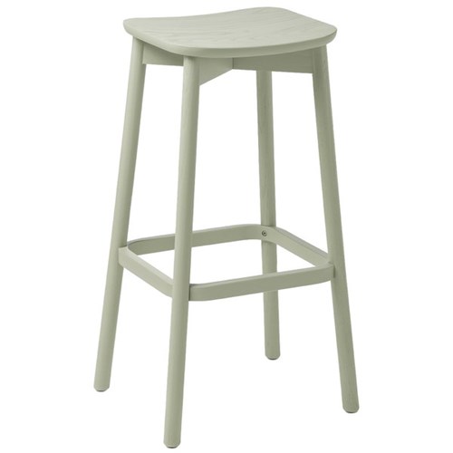 Eden Orlo Bar Timber Stool 754mm Sage Ash