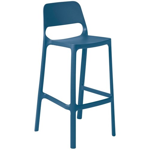 Eden Zero Bar Stacking Stool Blue