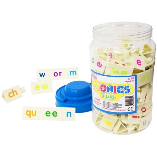 Junior Learning Phonics Tri-Blocks Tub