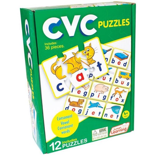 Junior Learning CVC Puzzles