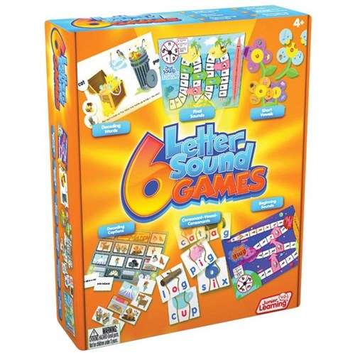 Junior Learning 6 Letter Sound Games