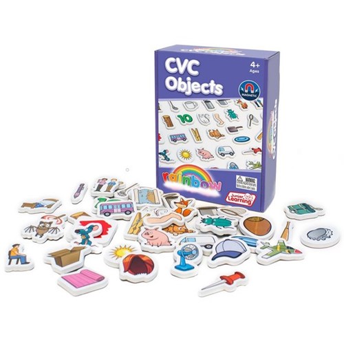 Junior Learning Rainbow CVC Objects