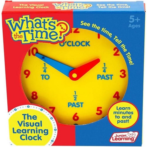 Junior Learning What's the Time Geared Clock