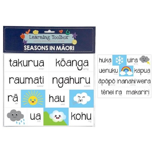 Learning Toolbox Magnetic NZ Maori Weather Pieces, Set of 24