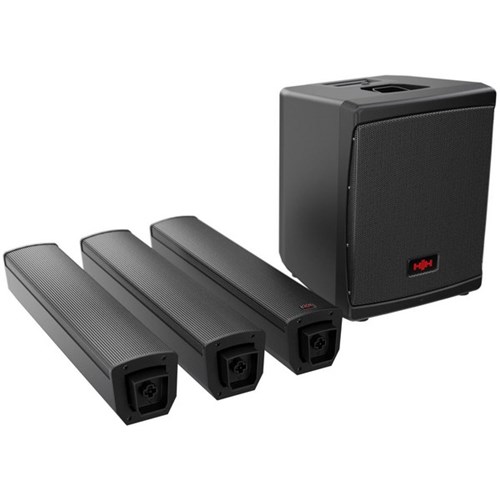 HH Tensor-SOLO All-in-One Column PA System Black