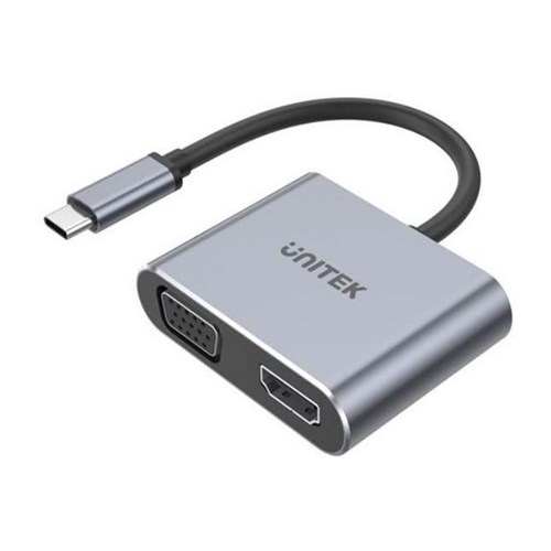 Unitek USB-C to HDMI 2.0 & VGA Adaptor