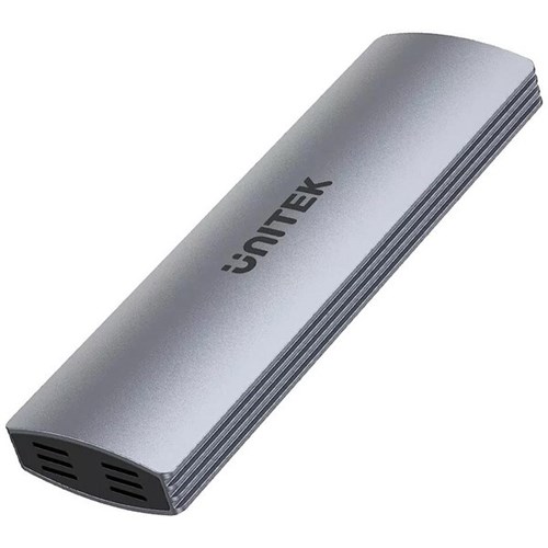 Unitek uDrive USB-C 10Gbps to M.2 NVMe & SATA Enclosure Tool-Free Grey