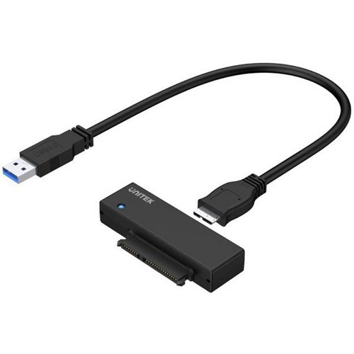 Unitek USB3.0 to SATA Hard Drive Adapter Black