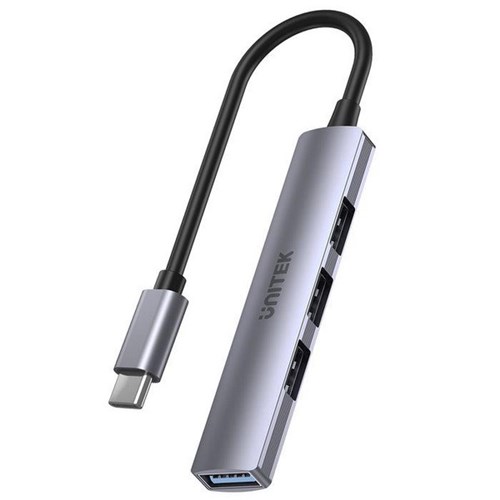 Unitek USB-C Multi Port Ultra Slim 4-in-1 Hub Connector 