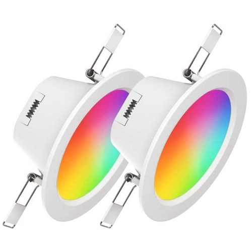 Nanoleaf Essentials Colour Smart LED Downlights, Pack of 2