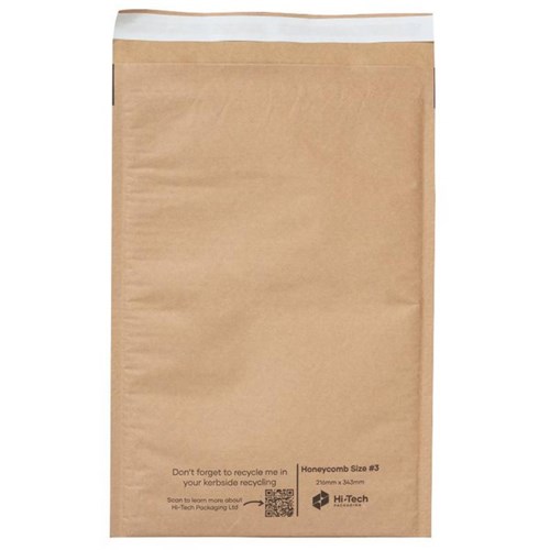 Honeycomb Paper Padded Mailer Size 3 216x343mm