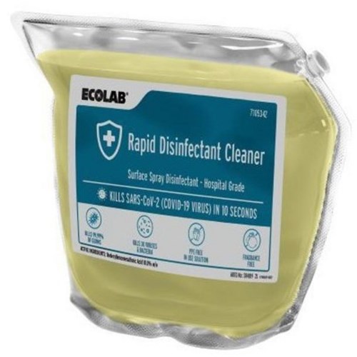 Ecolab Rapid Disinfectant Cleaner 2L, Carton of 2