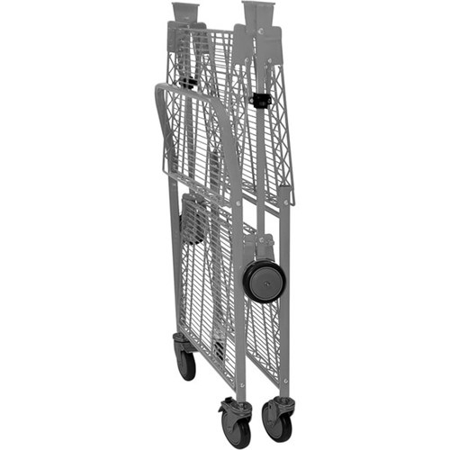 Stow Away 2 Tier Utility Cart Small 765x457x965mm Grey